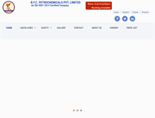 Tablet Screenshot of bfcpetrochemicals.com